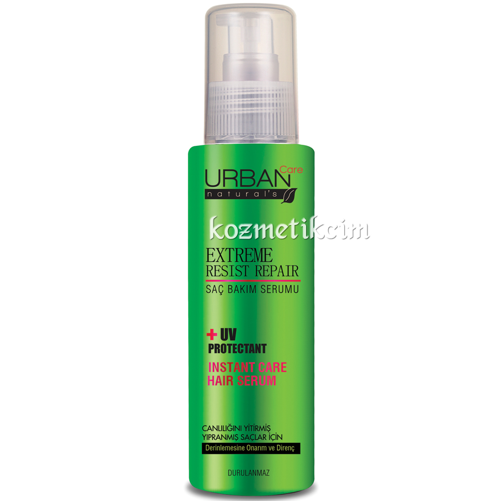 Urban Care Natural's Extreme Resist Repair Canlılığını Yitirmiş, Zayıf ve Yıpranmış Saçlar İçin Saç Bakım Serum