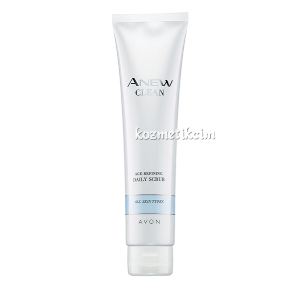 AVON Anew Clean Age-Refining Tüm Cilt Tipleri için Arındırıcı Scrub 100 ml