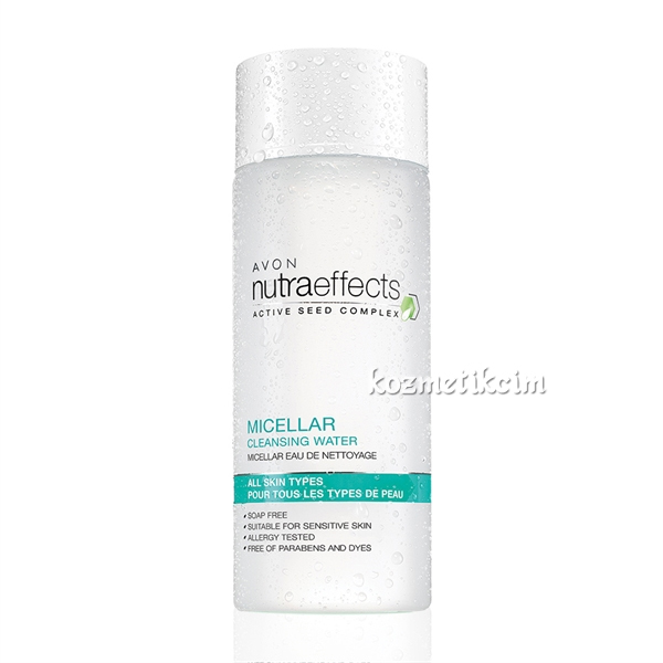 AVON True Nutra Effects Tüm Cilt Tipleri İçin Micellar Temizleme Suyu 200 ml