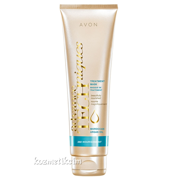AVON Advance Techniques Argan Yağı İçeren Besleyici Saç Bakım Maskesi 150 ml