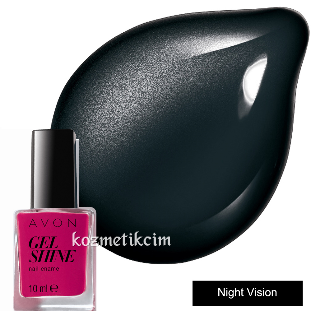 AVON Mark Gel Shine Tırnak Cilası - Oje Night Vision