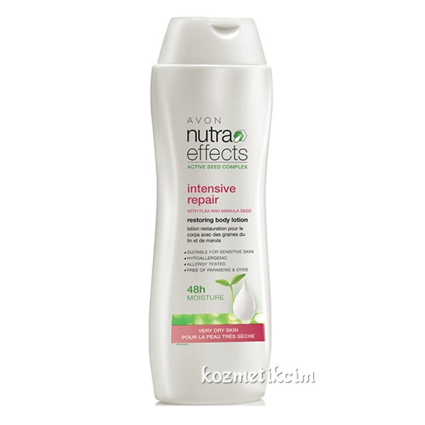 AVON Nutra Effects Onarıcı Çok Kuru Ciltler İçin Vücut Losyonu 250 ml