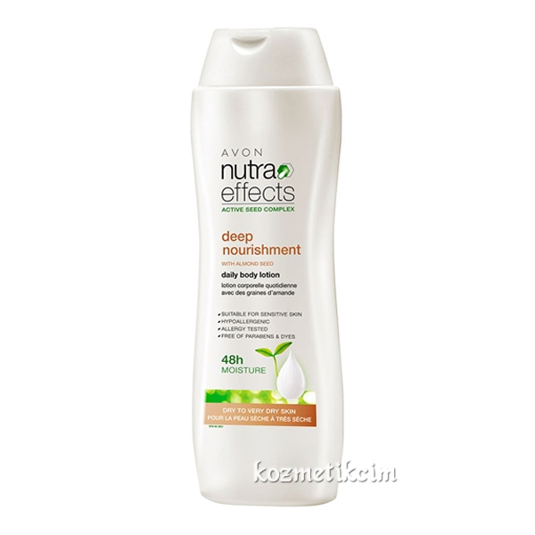 AVON Nutra Effects Kuru ve Çok Kuru Ciltler için Vücut Losyonu 250 ml