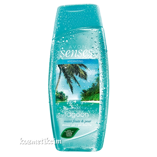 AVON Senses Hydrating Refreshing Lagoon Su Meyveleri ve Armut Kokulu Duş Jeli 250 ml