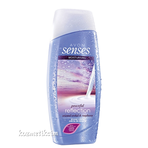 AVON Senses Moisturising Peaceful Reflection Oryantal Orkide ve Ahududu Kokulu Duş Jeli  250 ml