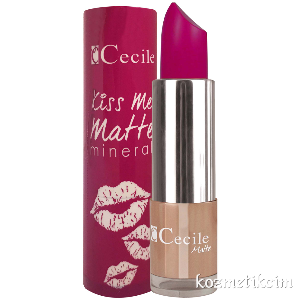 Cecile Kiss Me Matte Mineral Mat Ruj 303