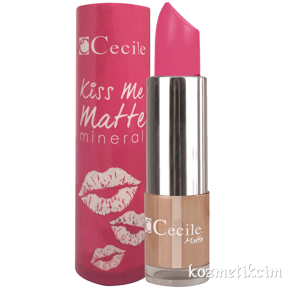 Cecile Kiss Me Matte Mineral Mat Ruj 309