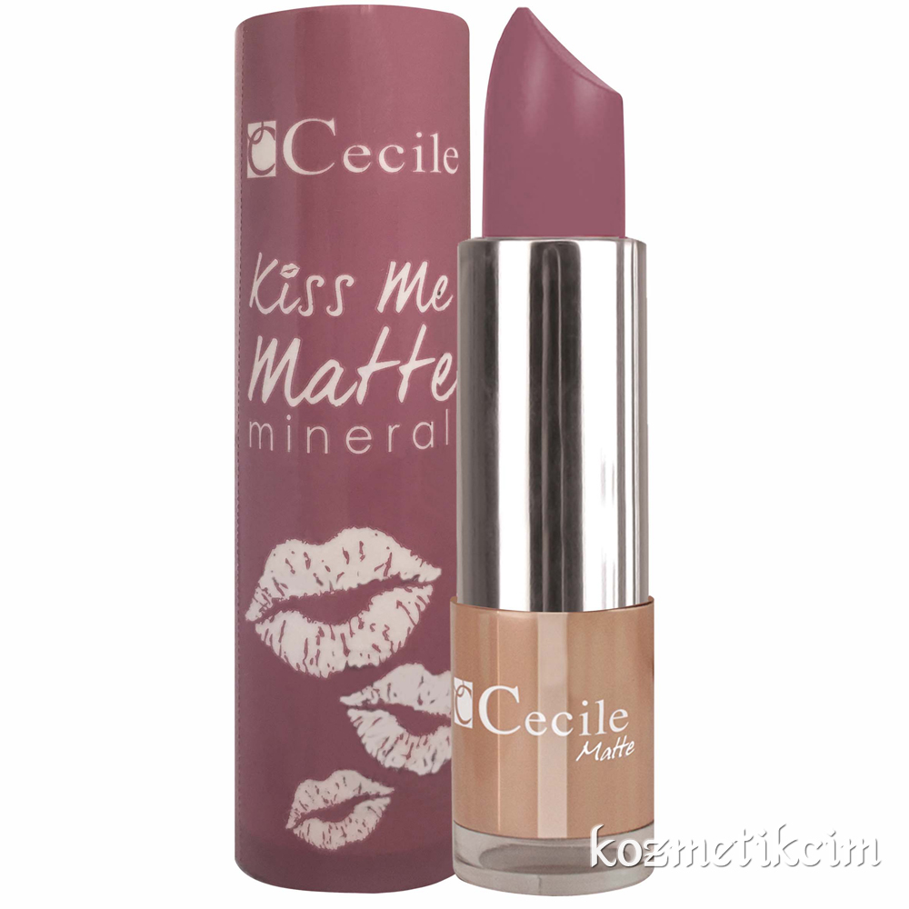 Cecile Kiss Me Matte Mineral Mat Ruj 310