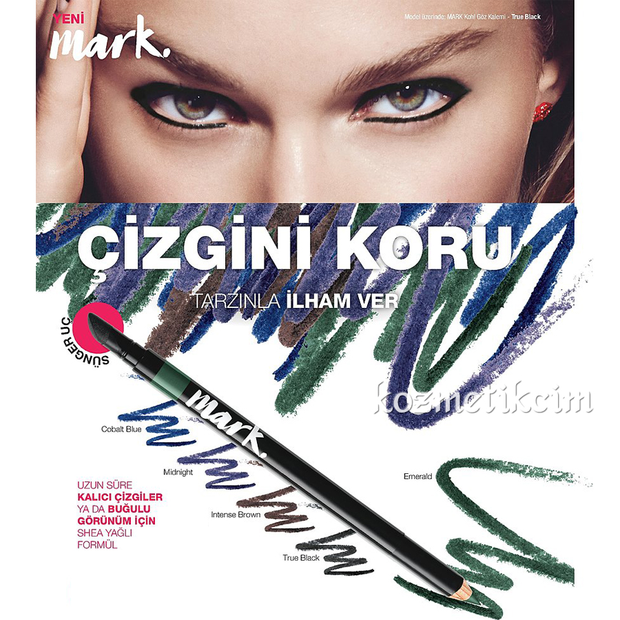 AVON Mark Intense Kohl Uzun Süre Kalıcı Göz Kalemi