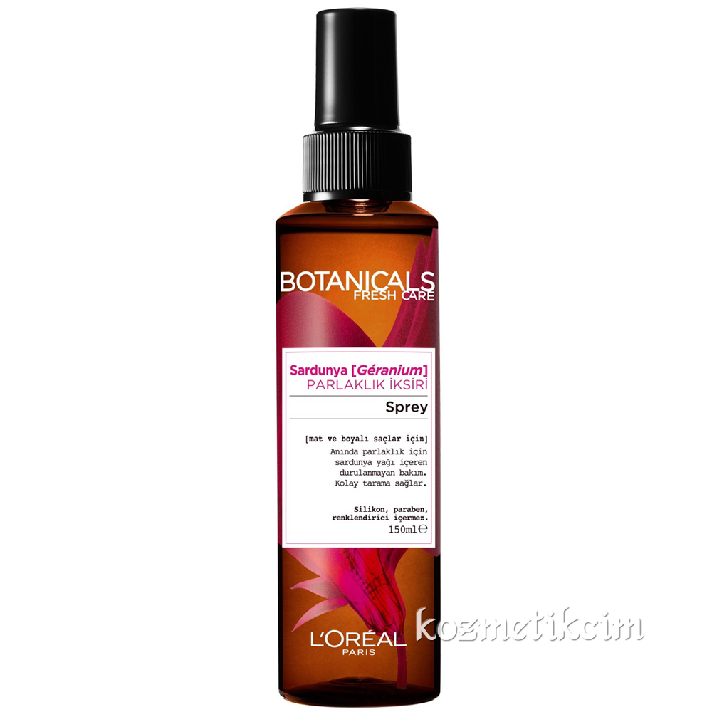 L'Oréal Botanicals Fresh Care Sardunya Parlaklık İksiri Sprey 150 ml