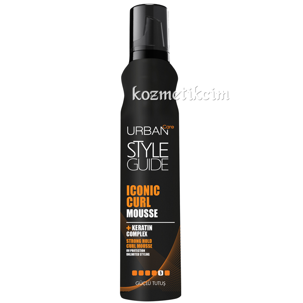Urban Care Style Guide Iconic Curl Kuvvetli Tutuş Bukle Belirginleştirici Köpük