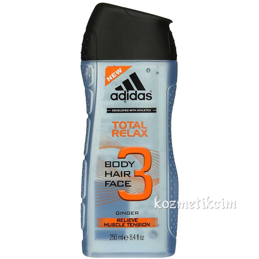 Adidas Total Relax Üçü Bir Arada Duş Jeli 250 ml
