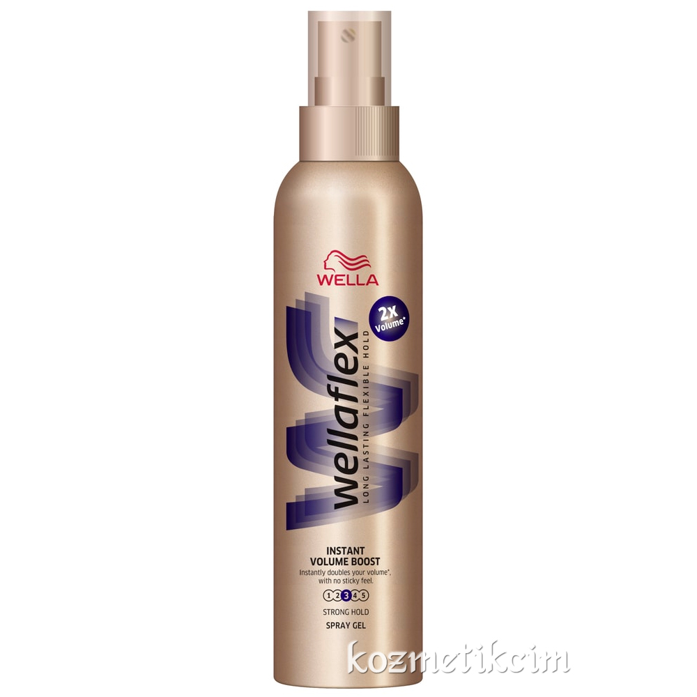 Wella Wellaflex Extra Güçlü Anında Hacim Kazandıran Saç Sprey Jel 150 ml