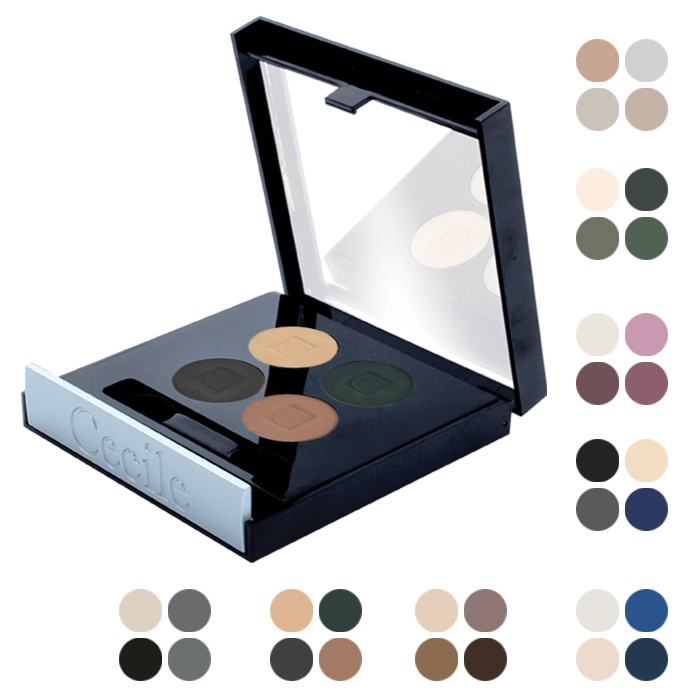Cecile Matte Quattro Eyeshadow 4 lü Göz Farı