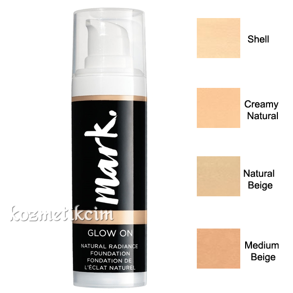 AVON Mark Doğal Işıltılı Fondöten SPF15