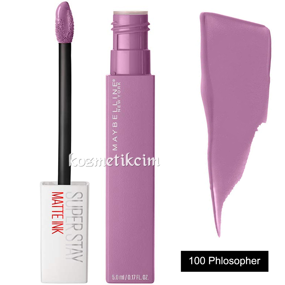 Maybelline Superstay Matte Ink Liquid Lipstick 100 Phlosopher