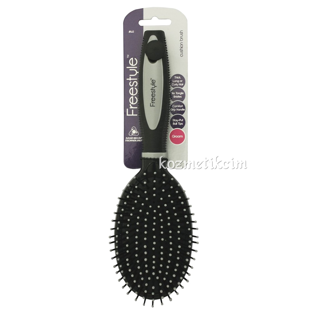Freestyle Cushion Brush Büyük Oval Saç Fırçası