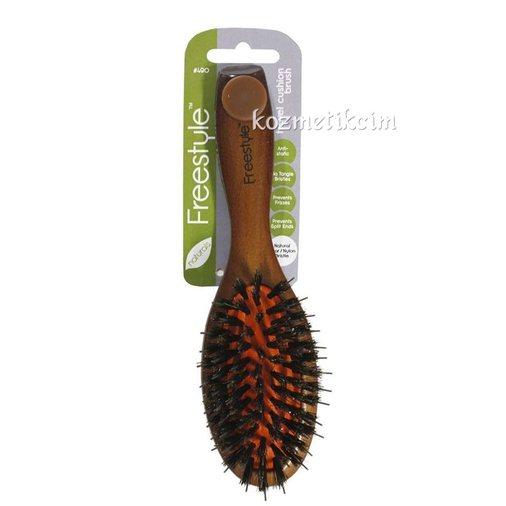 Freestyle Naturals Cushion Küçük Oval Saç Fırçası