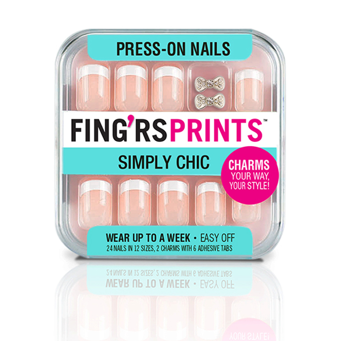 Fing'rs Prints Simply Chic Class Act Kendinden Yapışkanlı Takma Tırnak