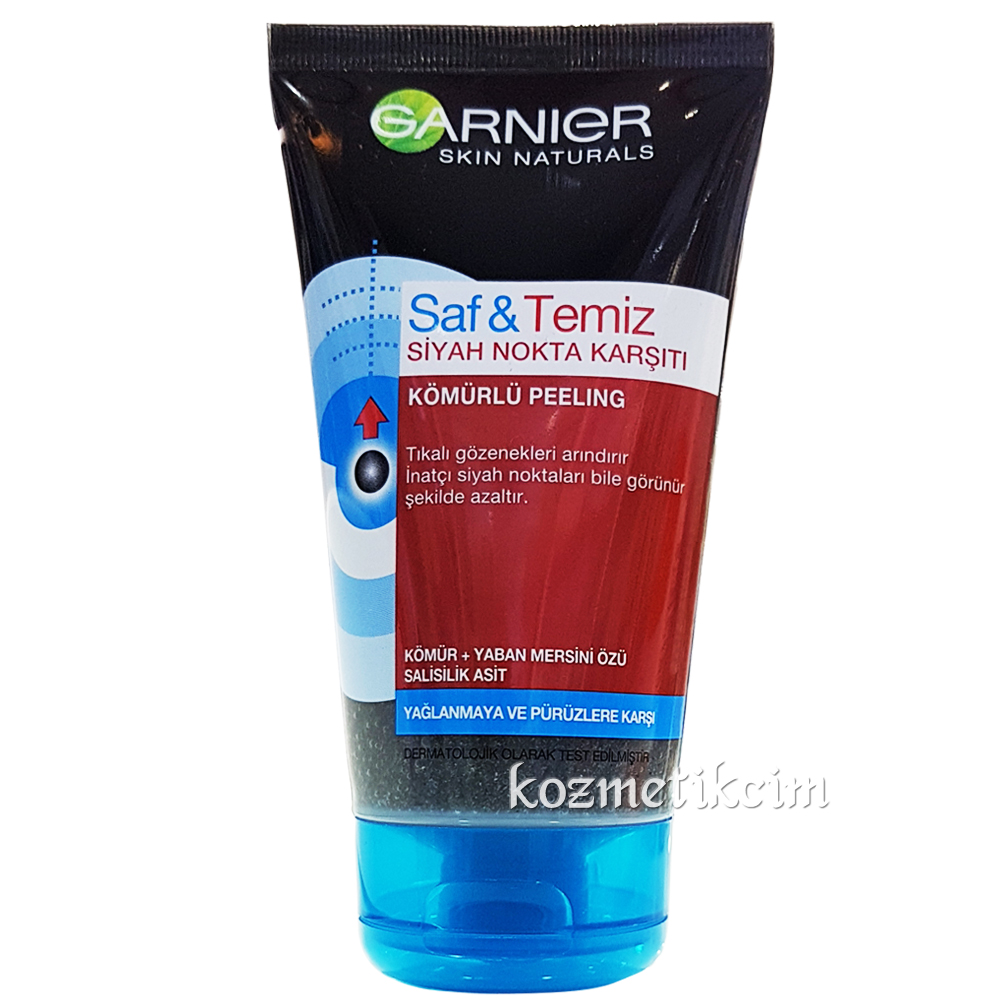 Garnier Saf & Temiz Siyah Nokta Karşıtı Kömürlü Peeling 150 ml