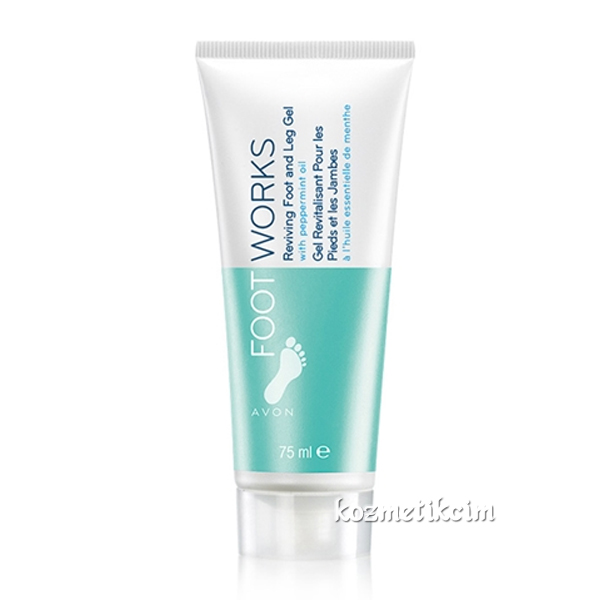 AVON Foot Works Canlandırıcı Ayak ve Bacak Jeli 75 ml