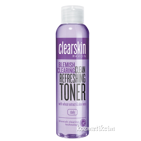 AVON Clearskin Blemish Clearing Akneye Meyilli Ciltler İçin Tazeleyici Tonik 100 ml