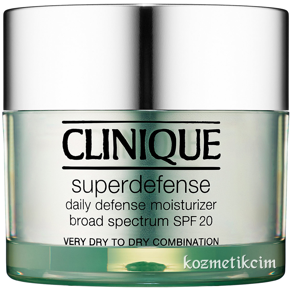 Clinique Superdefense SPF 20 Daily Defense Moisturizer Çok Kuru Ciltler İçin 50 ml