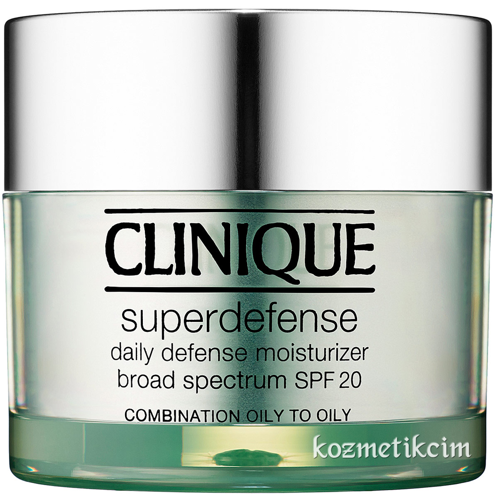 Clinique Superdefense SPF 20 Daily Defense Moisturizer Yağlı Ciltler İçin 50 ml