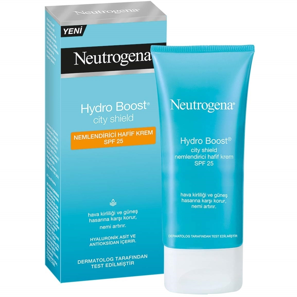 Neutrogena Hydro Boost City Shield Nemlendirici Hafif Krem SPF 25 50 ml