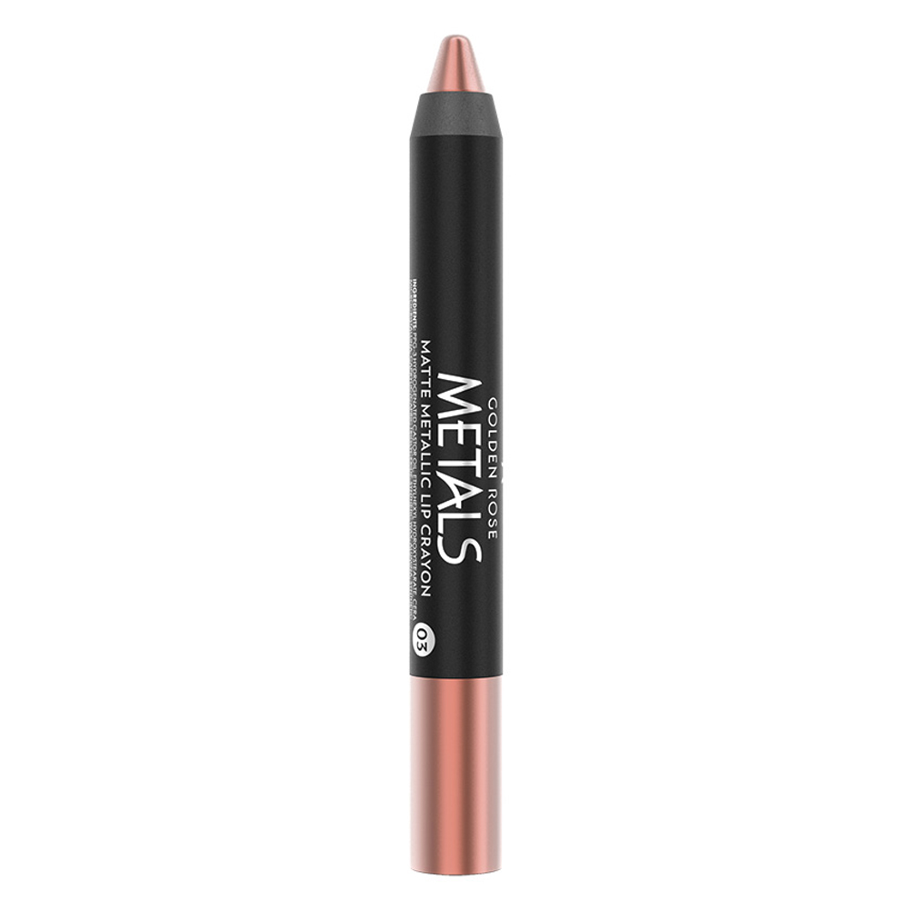 Golden Rose Metals Matte Metallic Lip Crayon 03