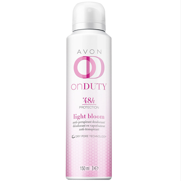 AVON On Duty Light Bloom Antiperspirant Bayan Deodorant 150 ml