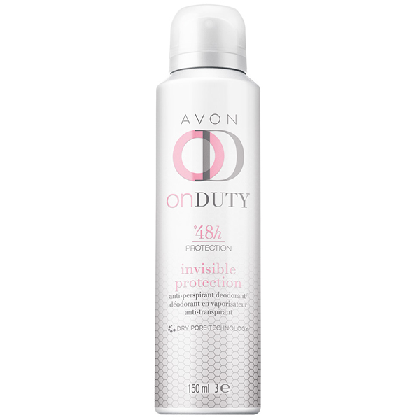 AVON On Duty Invisible Protection Antiperspirant Bayan Deodorant 150 ml