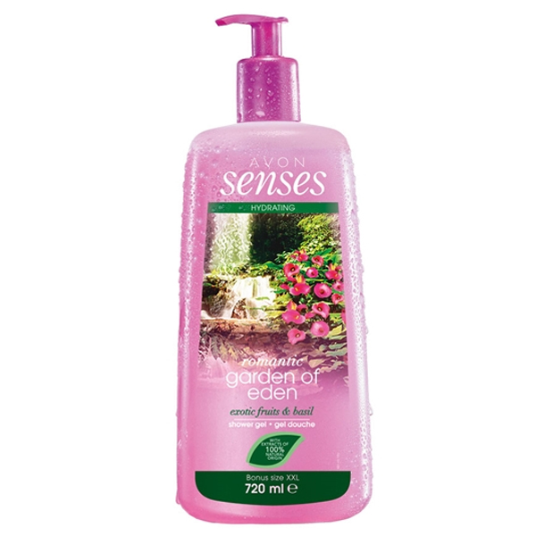 AVON Senses Hydrating Romantic Garden of Eden Nemlendirici Duş Jeli 720 ml