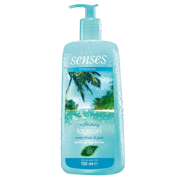 AVON Senses Hydrating Refreshing Lagoon Nemlendirici Duş Jeli 720 ml