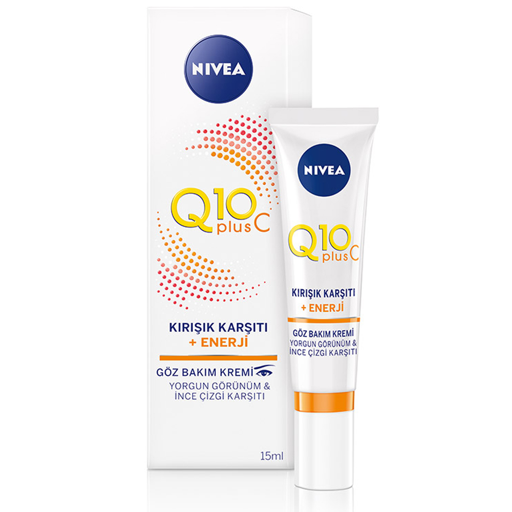 Nivea Q10 Plus C Kırışık Karşıtı + Enerji Göz Bakım Kremi 15 ml