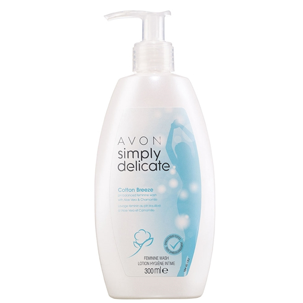 AVON Simply Delicate pH Dengeli Hijyenik Bölge Temizleyici 300 ml