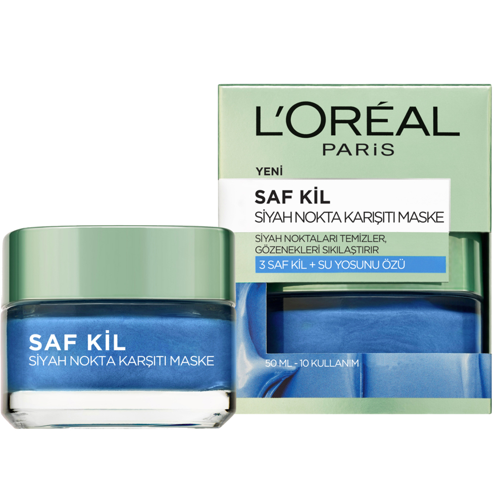 L'Oréal Saf Kil Siyah Nokta Karşıtı Maske 50 ml