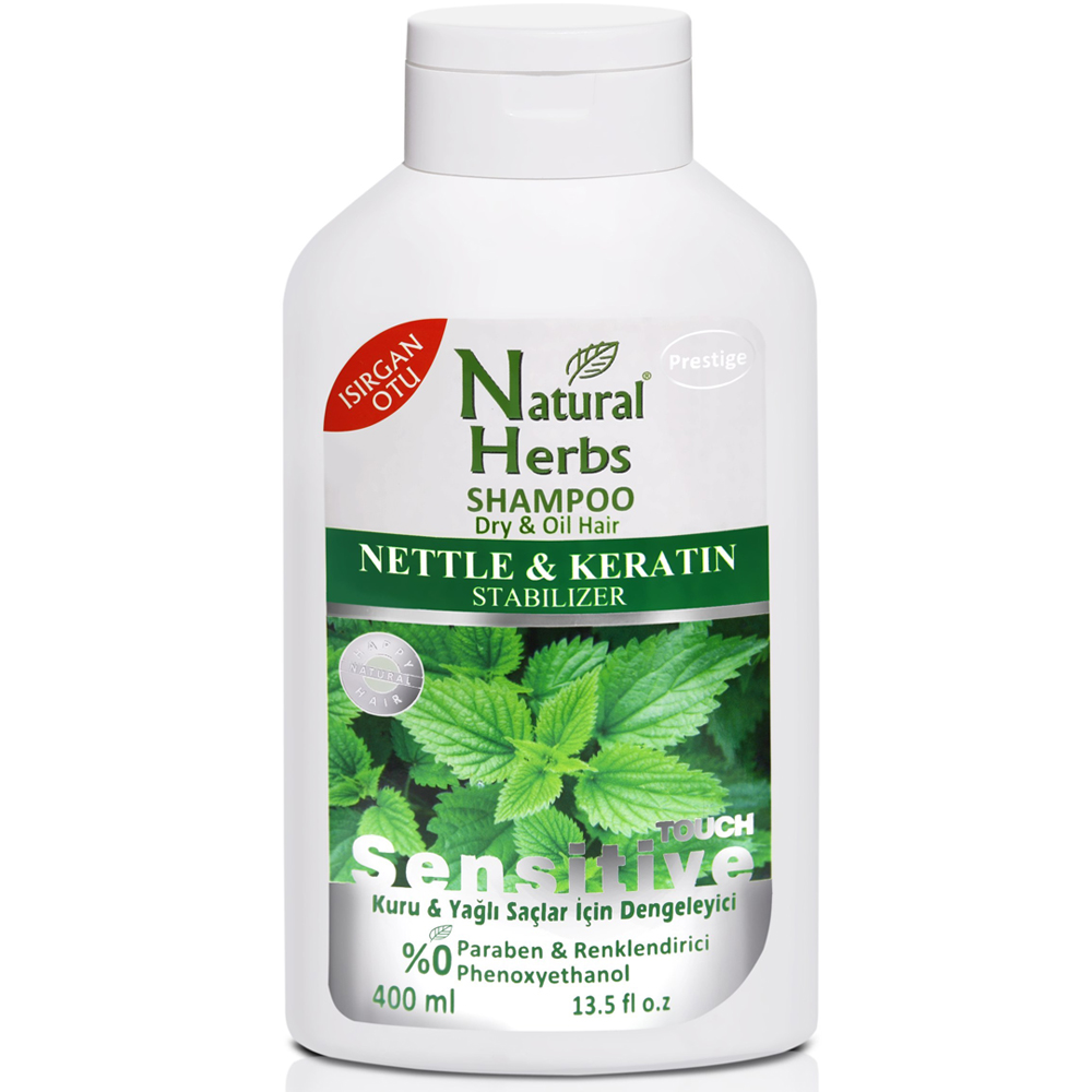 Natural Herbs Isırgan otu & Keratin Şampuan
