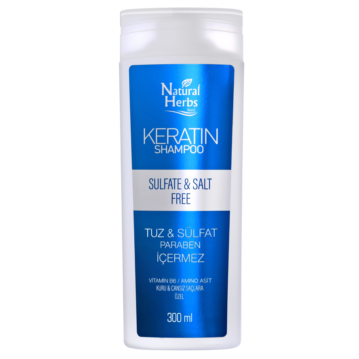 Natural Herbs Keratin Sülfatsız Şampuan 300 ml