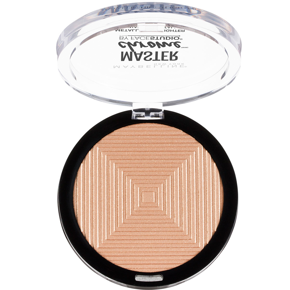 Maybelline Facestudio Master Chrome Metallic Highlighter Metalik Aydınlatıcı 100 Molten Gold