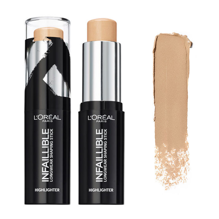 L'Oréal Infaillible Highlight Longwear Shaping Stick Aydınlatıcı 502 Gold is Cold