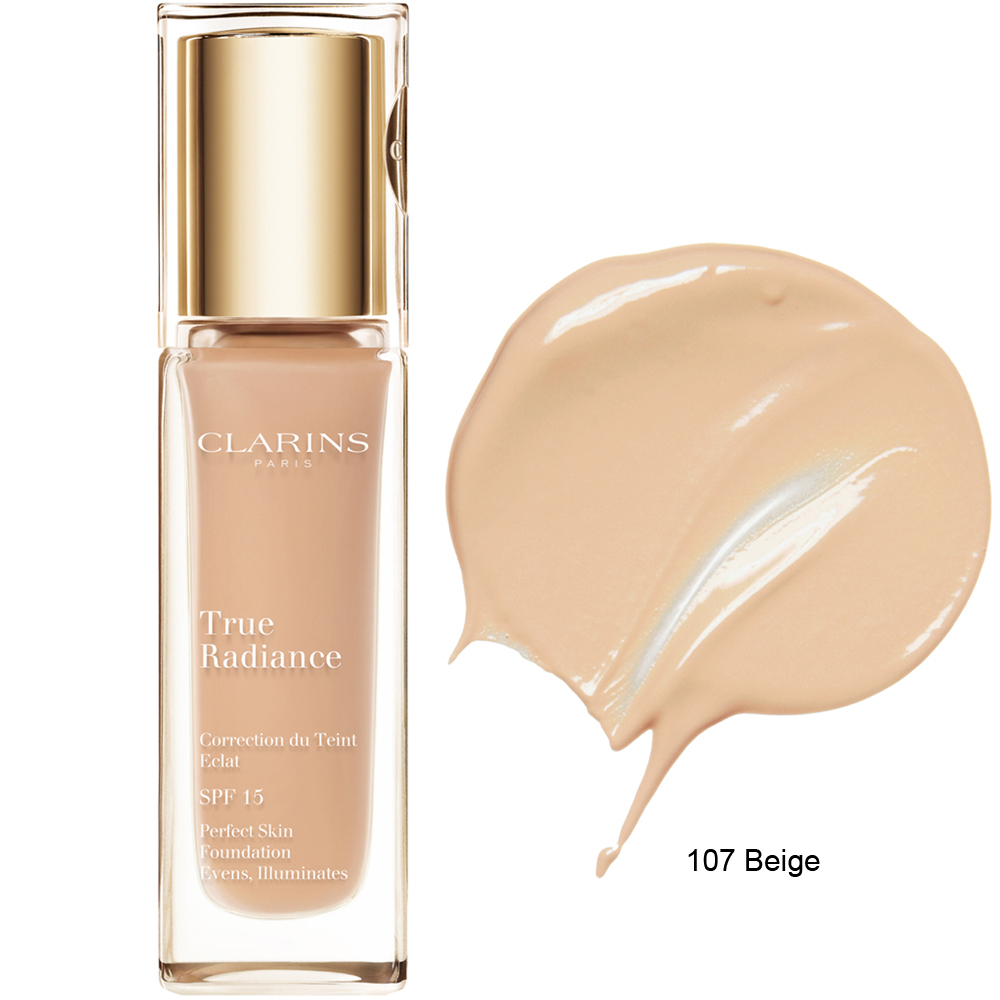 Clarins True Radiance Foundation SPF 15 107 Beige