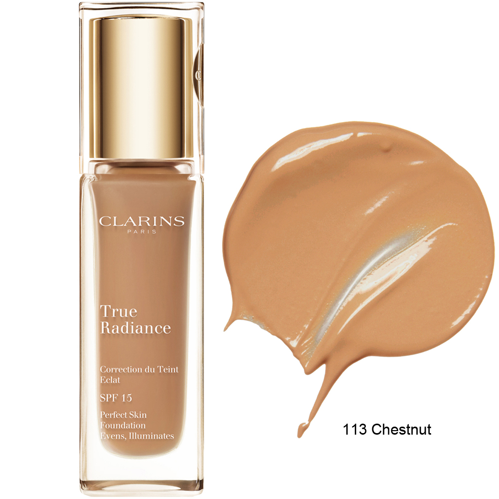 Clarins True Radiance Foundation SPF 15 113 Chestnut
