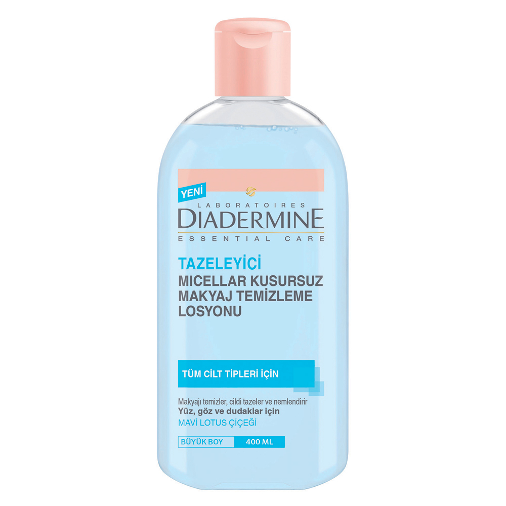 Diadermine Tazeleyici Micellar Kusursuz Makyaj Temizleme Losyonu Tüm Ciltler İçin 400 ml