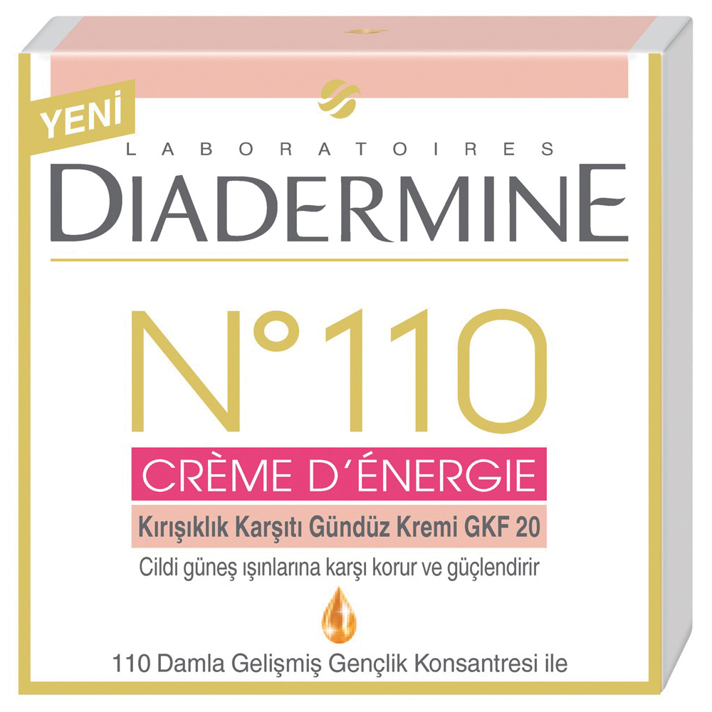 Diadermine No 110 Kırışıklık Karşıtı Gündüz Kremi GKF20 50 ml