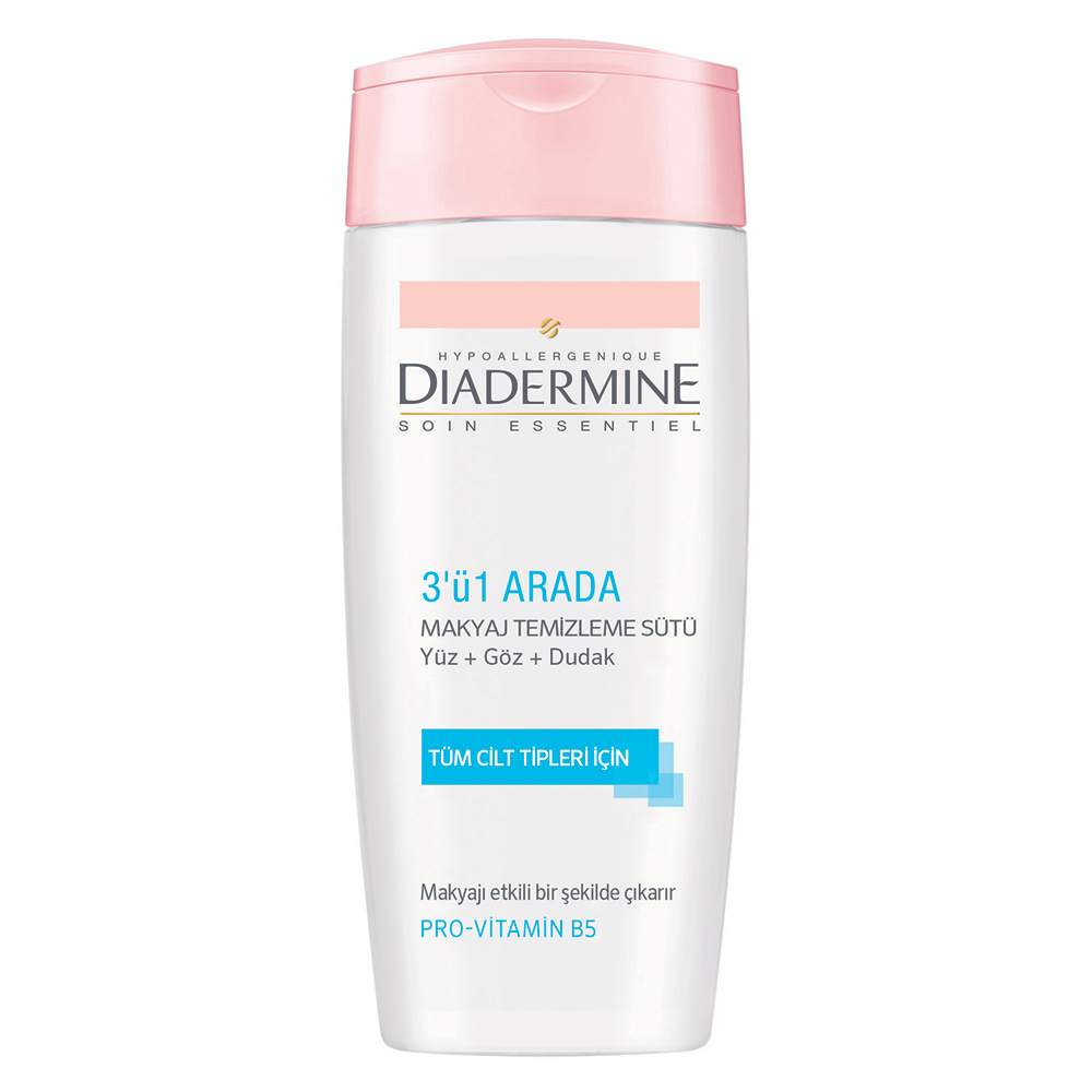 Diadermine 3'ü 1 Arada Makyaj Temizleme Sütü Tüm Ciltler İçin 200 ml