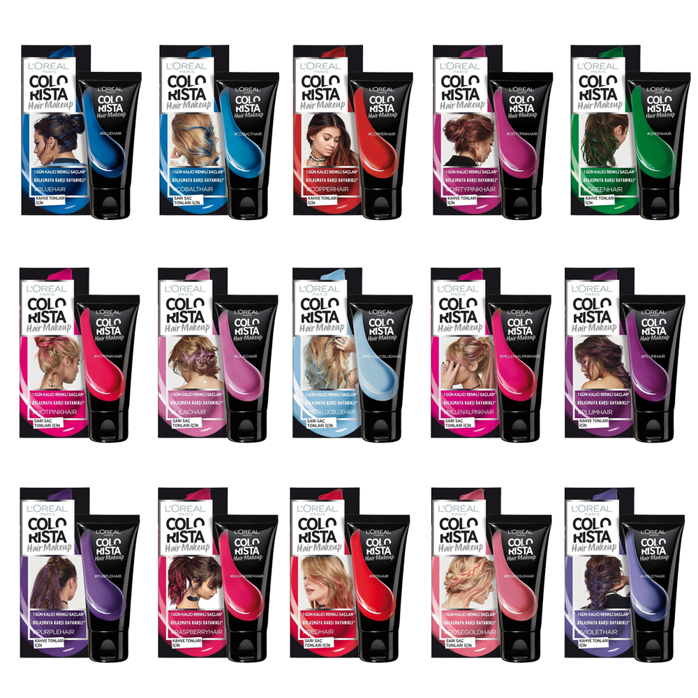 L'Oréal Colorista Hair Makeup 1 Gün Kalıcı Saç Boyası
