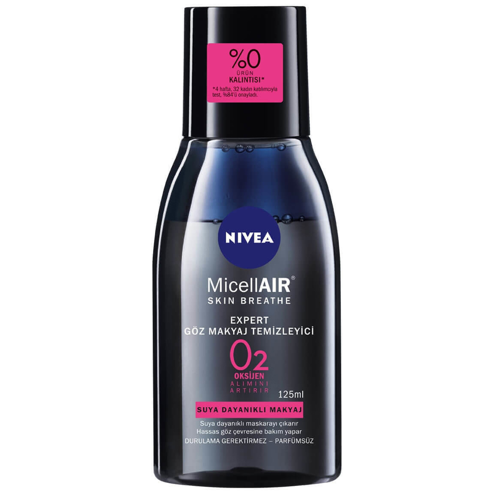 Nivea Micellair Expert Çift Fazlı Göz Makyaj Temizleme Suyu 125 ml