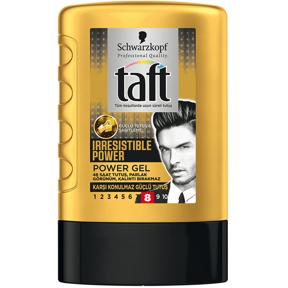 Taft Irsesistible Power Güçlü Tutuş ve Sabitleme Saç Jölesi 300 ml