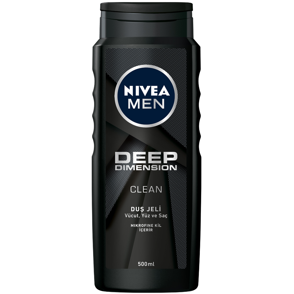 Nivea Men Deep Dimension Duş Jeli 500 ml